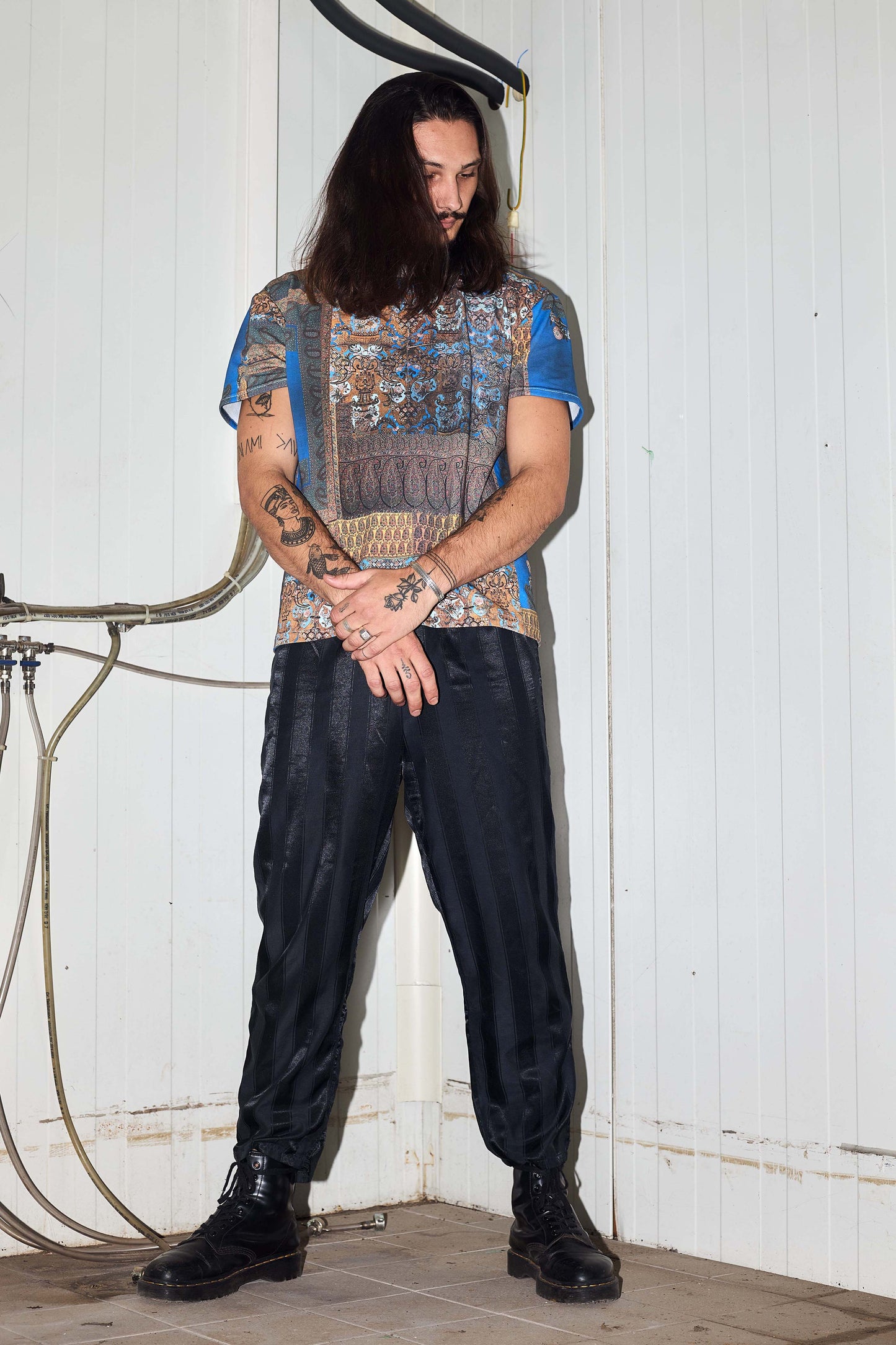 T-Shirt mit opulentem Print