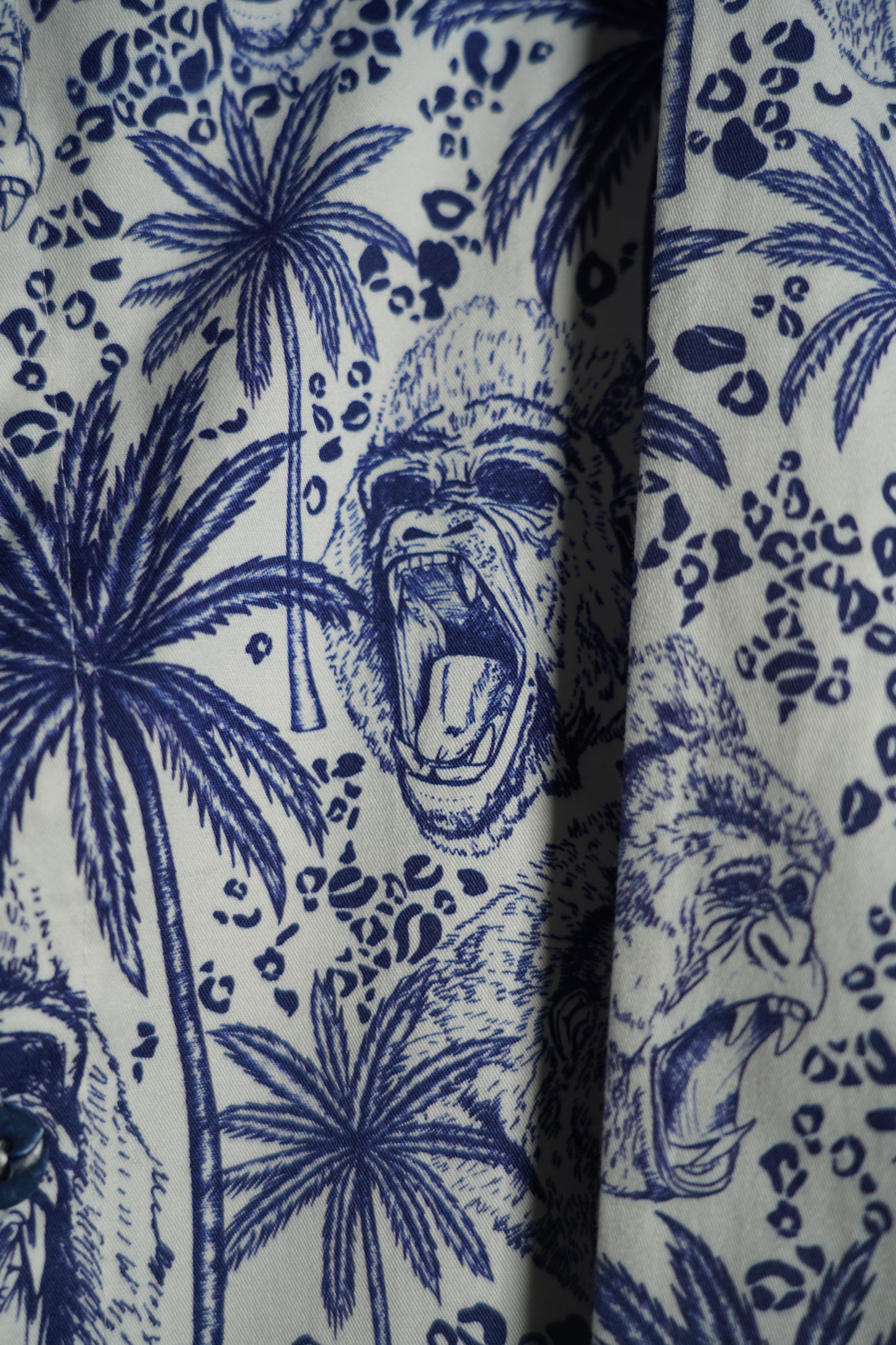 Print Hemd mit Schluppe