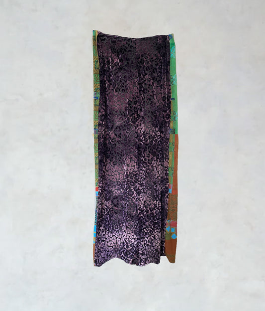 Straight trousers in print design