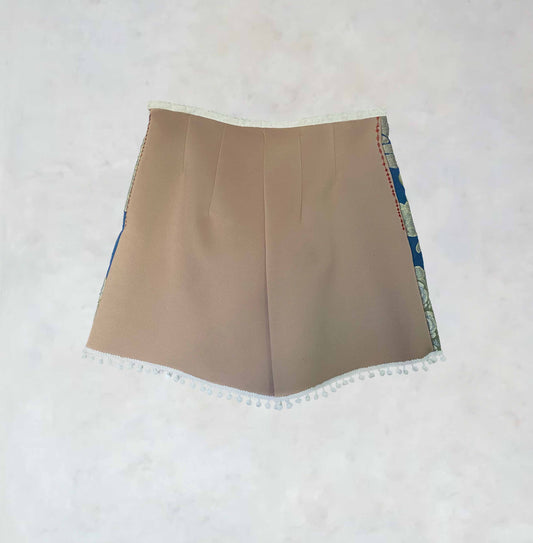 pantaloncini jacquard