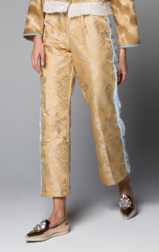 Ornamental palazzo pants