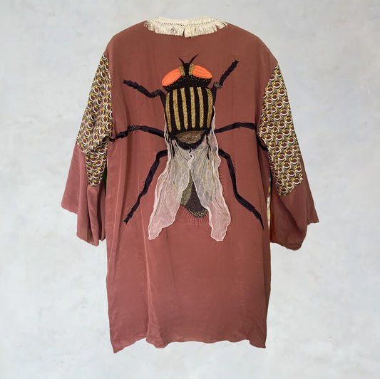 Lined unisex cardigan with CCG digital print and embroidery