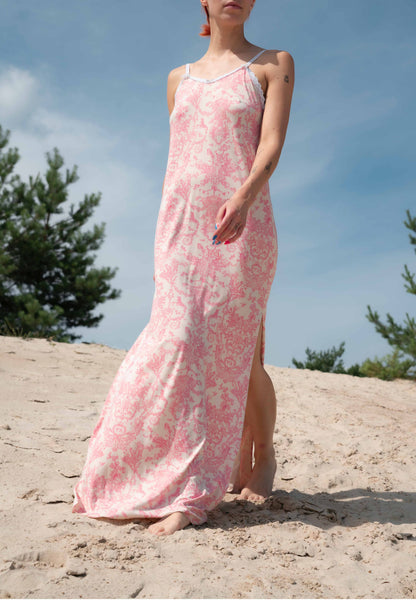 Langes Slipkleid