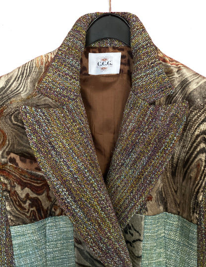 Patchwork Blazer